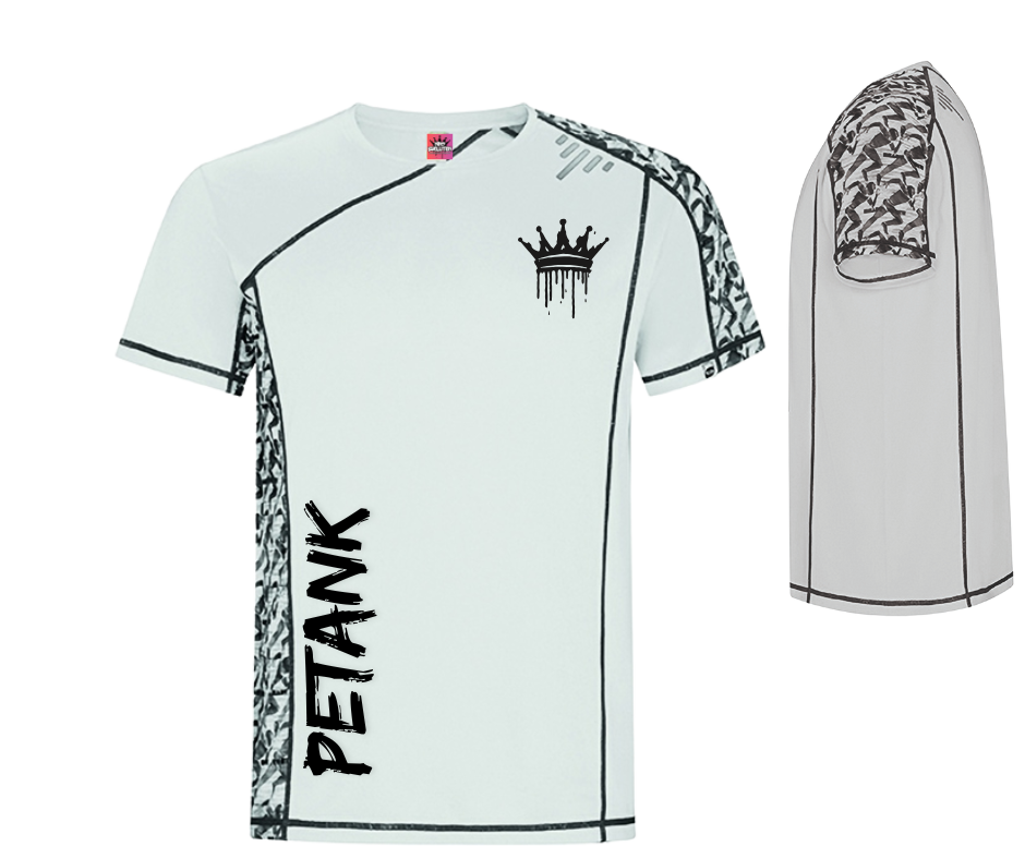 CAMISETA TECNICA FLUOR BLANCA