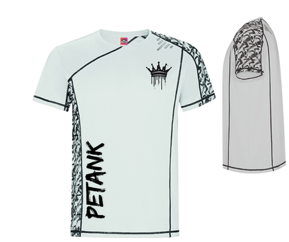 CAMISETA TECNICA FLUOR BLANCA